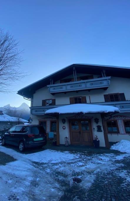 Neues Ruhiges Apartment, Bergblick, Stellplatz Bischofswiesen Extérieur photo