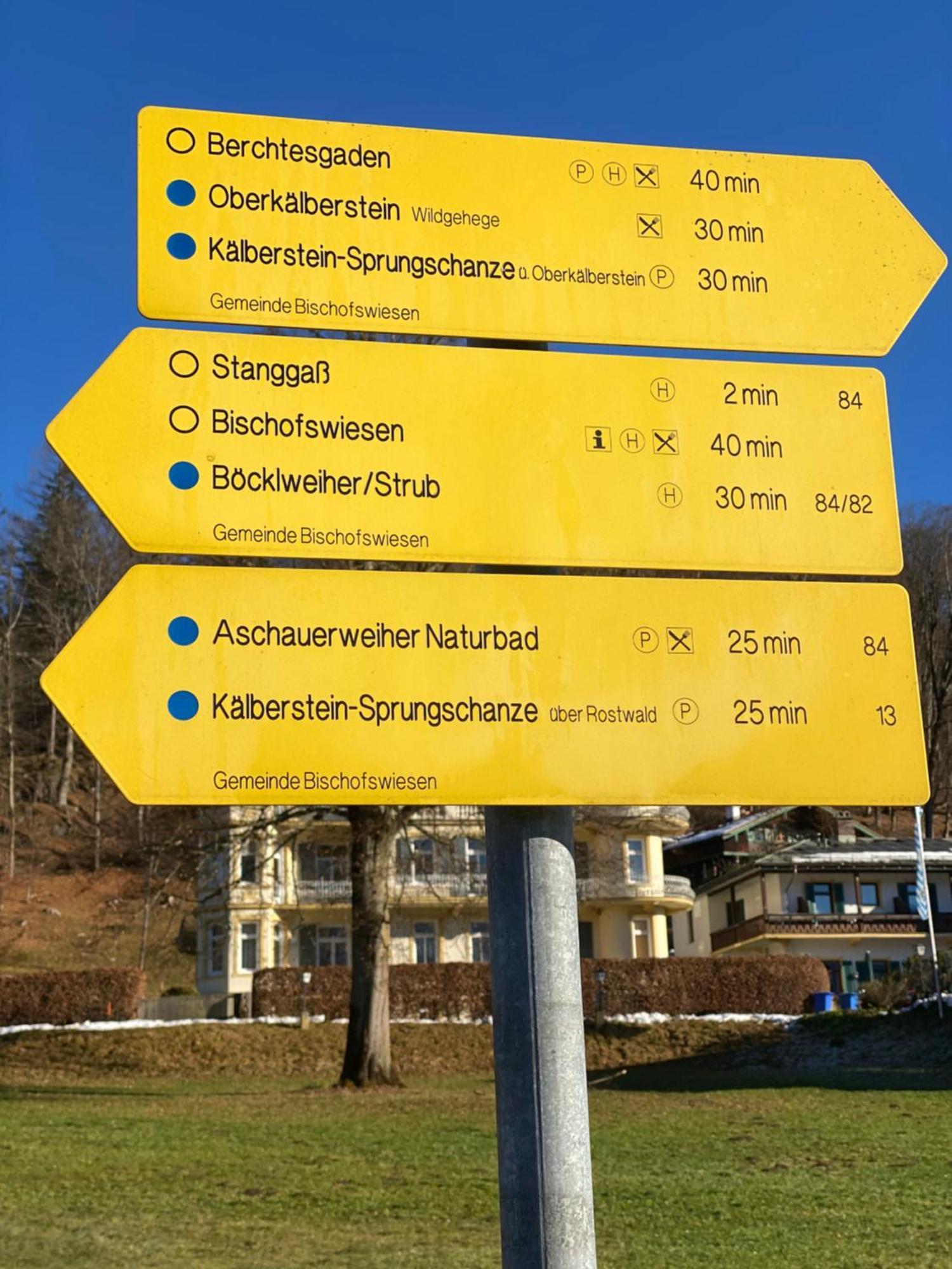 Neues Ruhiges Apartment, Bergblick, Stellplatz Bischofswiesen Extérieur photo